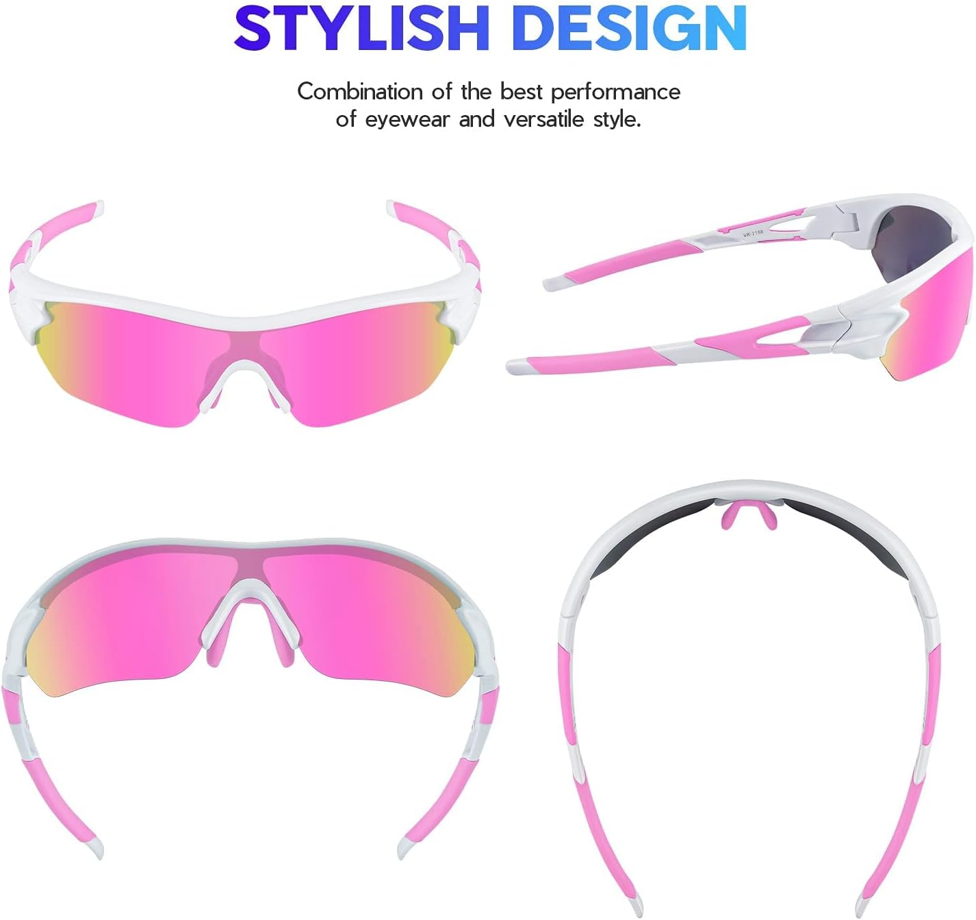 Thumbnail 1 de BEACOOL Polarized Sports Sunglasses for Men, Women and Youth