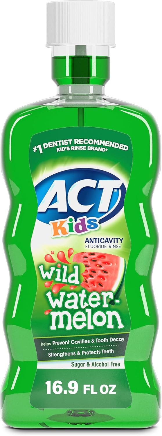 Detalle 2 de ACT Kids Fluoride Mouthwash, 16.9 fl oz