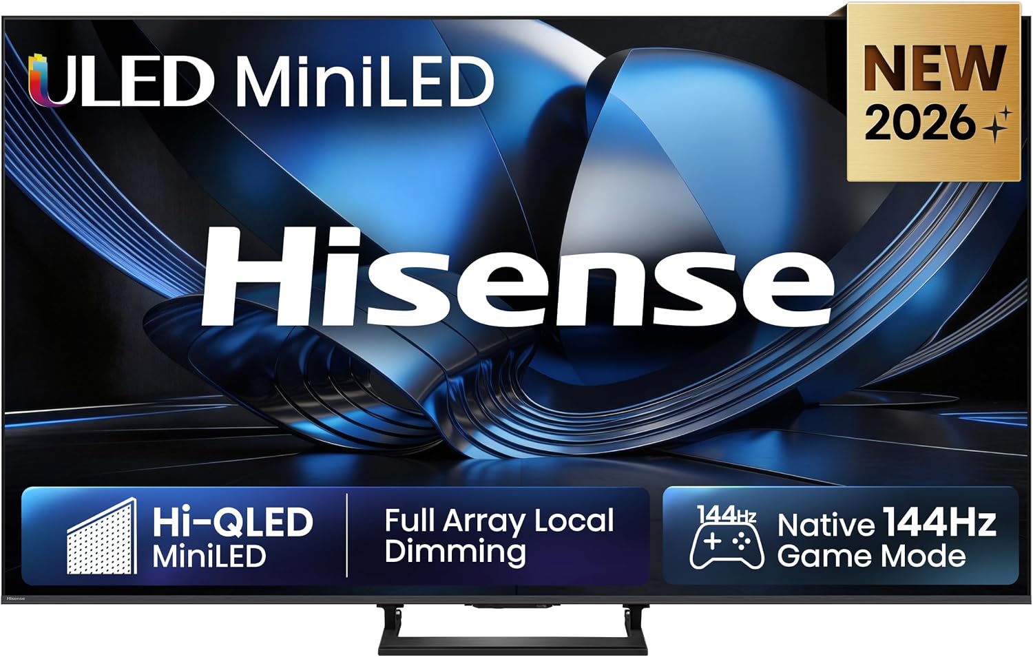 Detalle de Hisense 85U7DSE – 85 Zoll 4K UHD, Hi-QLED Mini LED, AI Engine, Dolby Vision Atmos und IMAX Enhanced