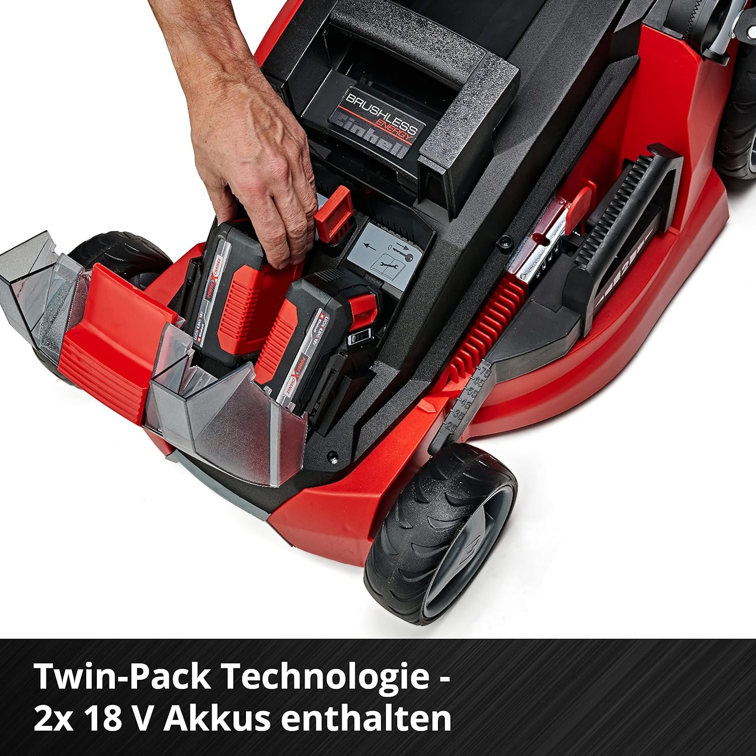 Thumbnail 5 de Einhell Akku-Rasenmäher GE-cm 43 Li M Kit (Power X-Change, 43 cm) – kabellos bis 600 m²