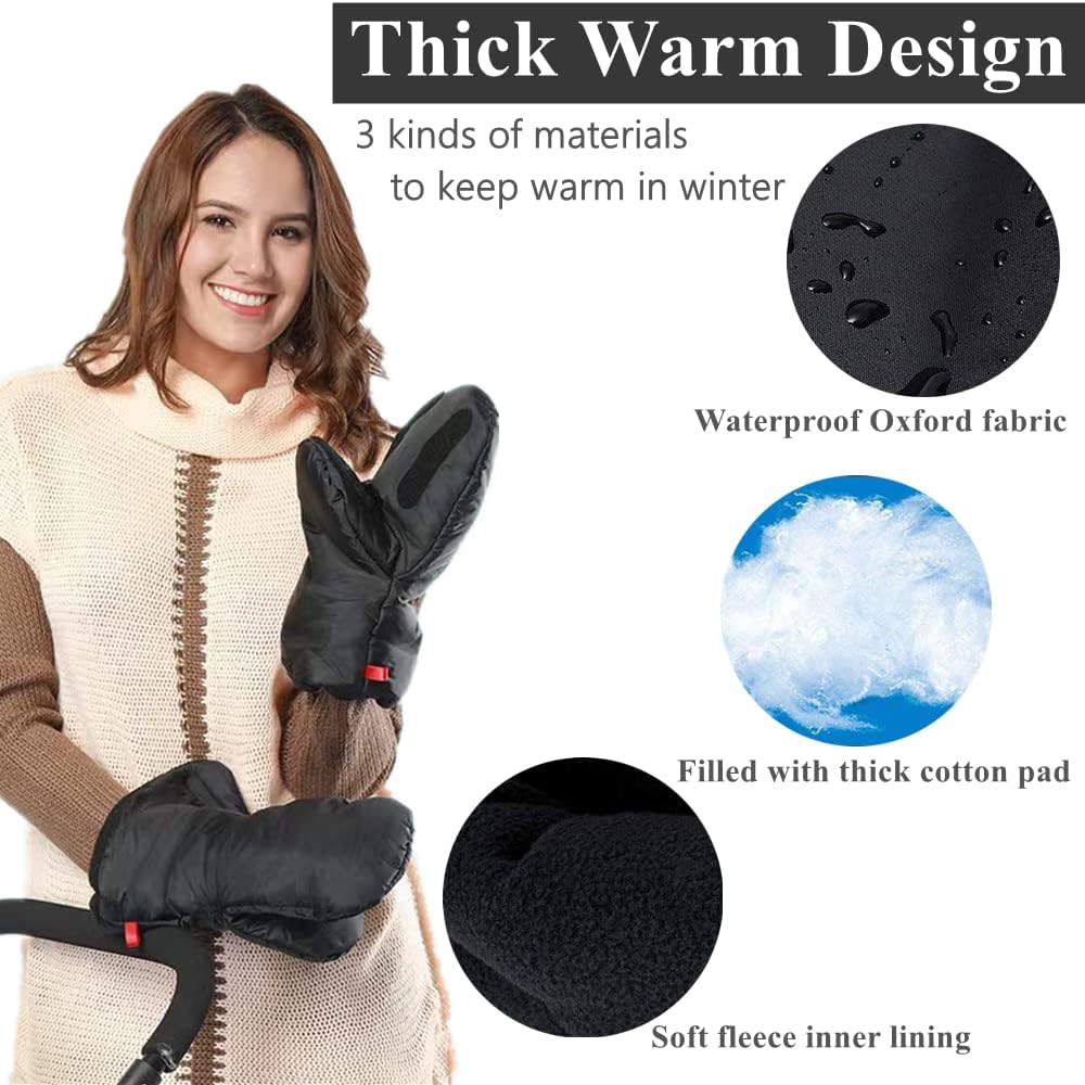 iNszkoos stroller hand muff for winter