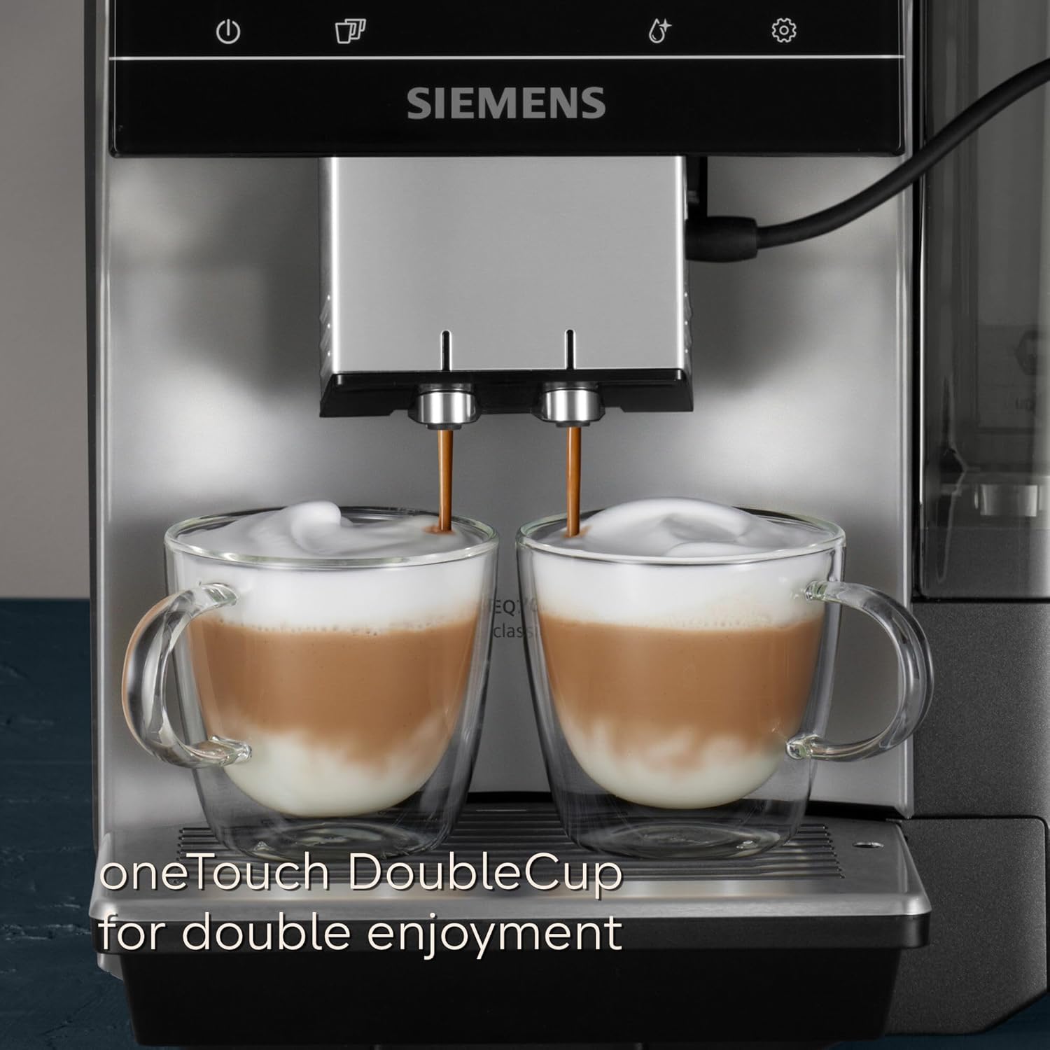 Thumbnail 6 de Siemens EQ700 TP715GB1 bean-to-cup coffee machine with 5" iSelect touchscreen