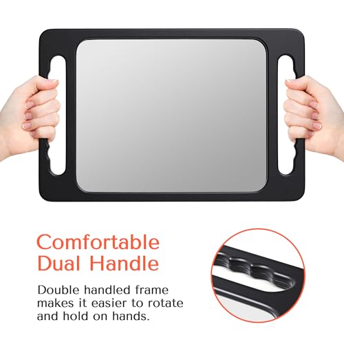 Thumbnail 4 de TASALON Unbreakable Barber Mirror – Hand Mirror with Double Handle