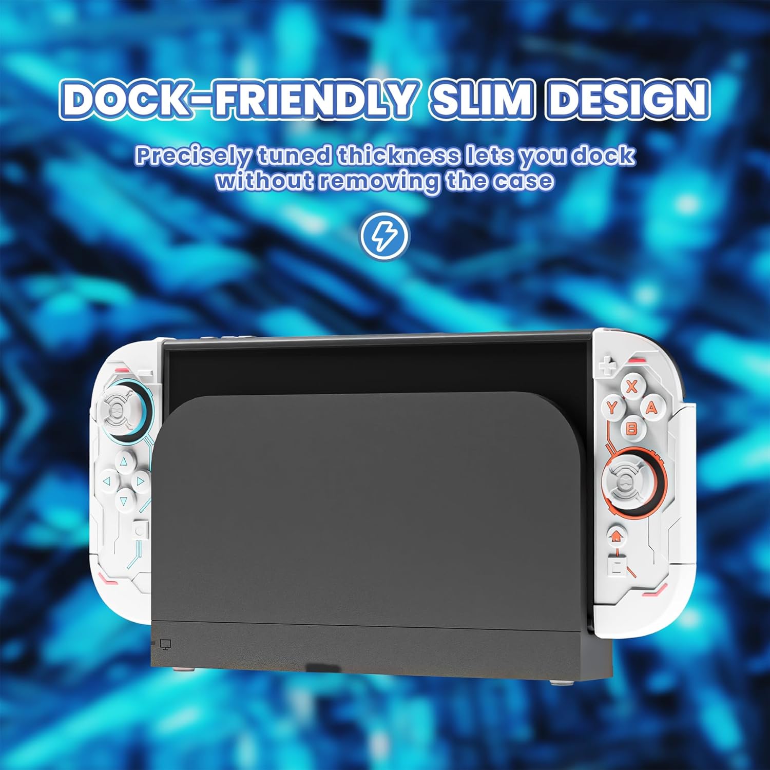 Thumbnail 1 de PlayVital Protective Case for Nintendo Switch 2 with Mecha Ergonomic Grips