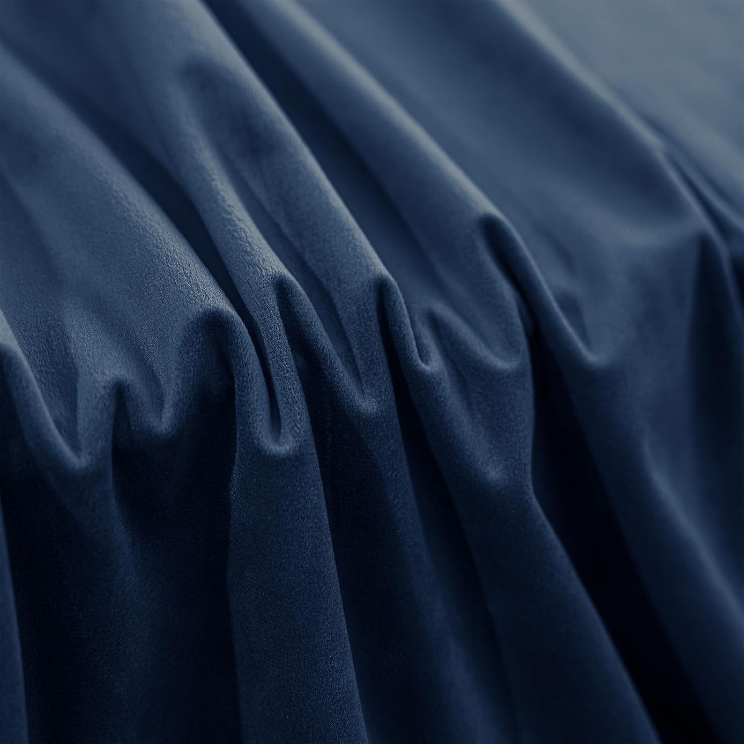 Thumbnail 6 de Ystyle Rideau occultant en velours, lot de 2 panneaux 140x280 cm, bleu foncé