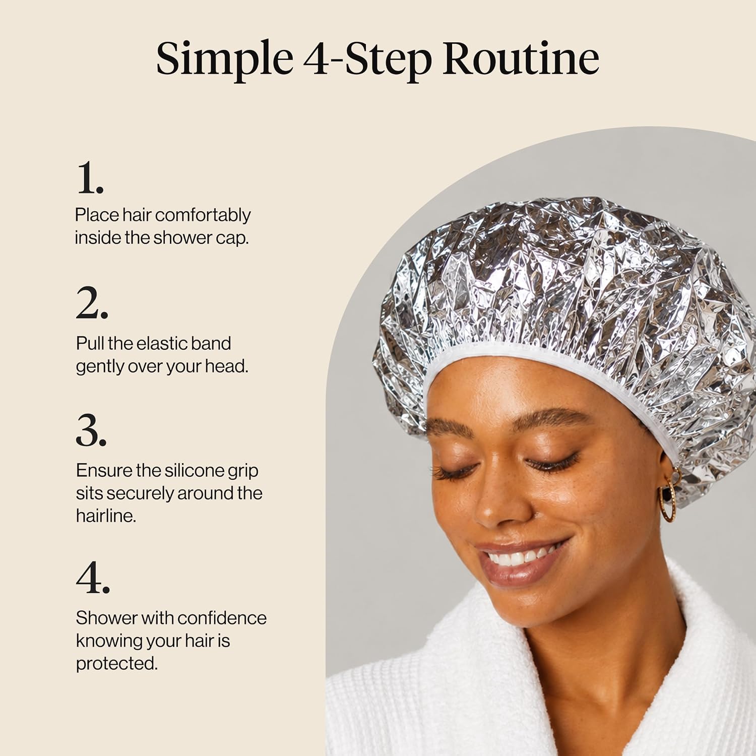 Thumbnail 6 de Kitsch Aluminium Foil Hair Cap