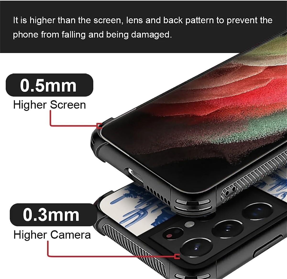 Detalle de Samsung Galaxy S21 Ultra TPU Case