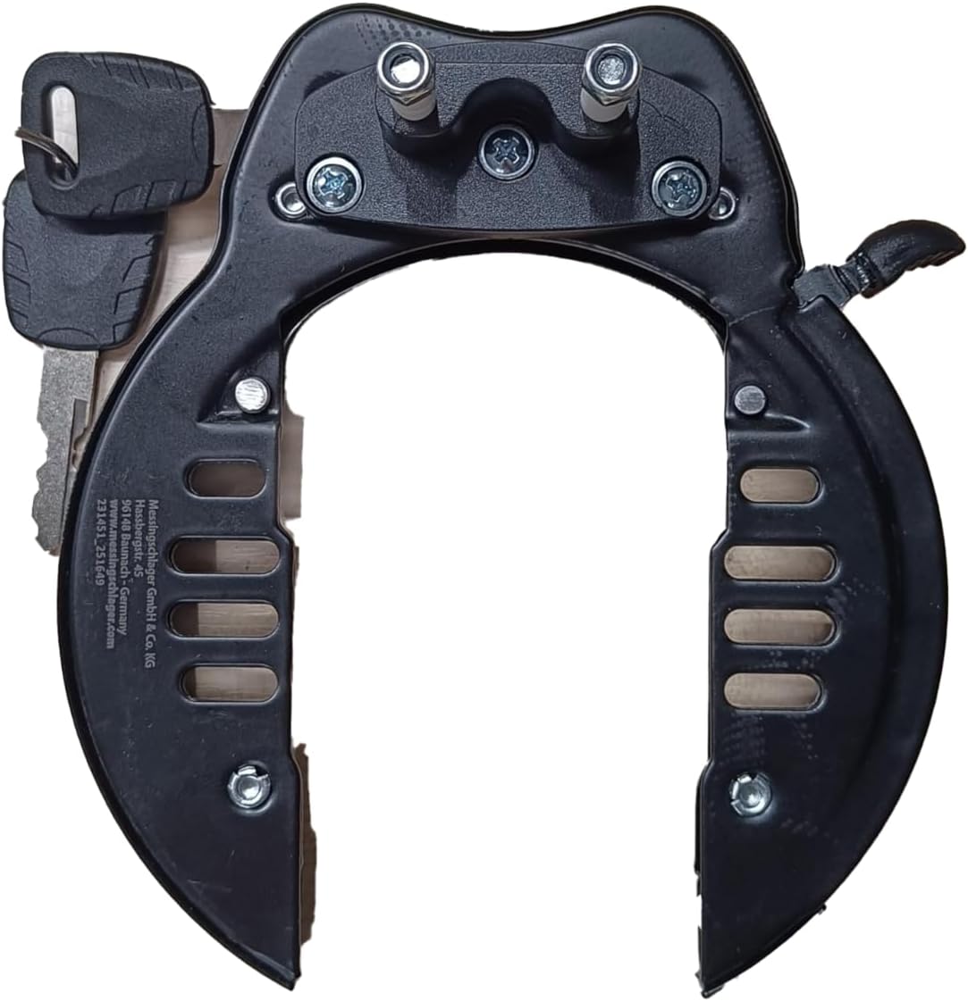 Thumbnail 4 de Frame Lock con Chain XL M-Wave 5.5 x 5.5 x 1000 mm: catena con rivestimento tessile nero e morsetti in metallo