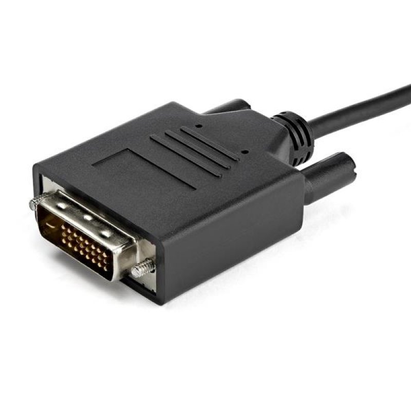 Detalle 2 de StarTech Cable Adaptador USB-C a DVI (Thunderbolt 3) 2 m Negro