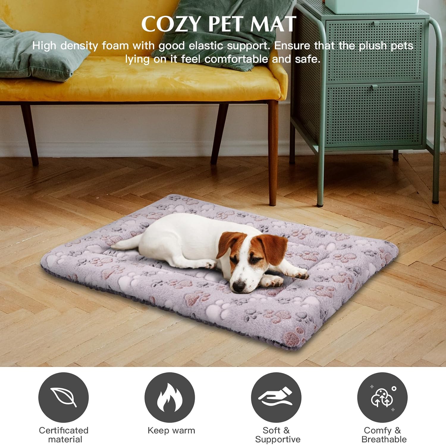 Thumbnail 6 de BVAGSS Orthopädisches Hundebett 60×45×4 cm