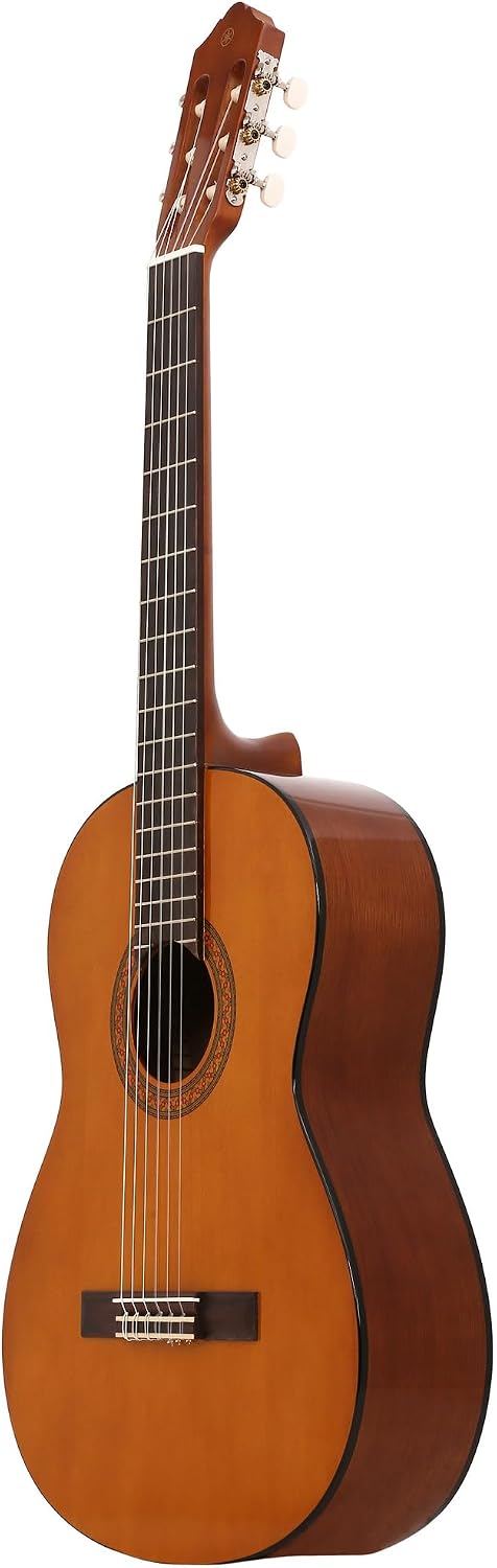 Detalle de Yamaha C40 Guitarra Clásica – Guitarra de Madera 4/4 (65 cm, 25 9/16” de escala) para Principiantes