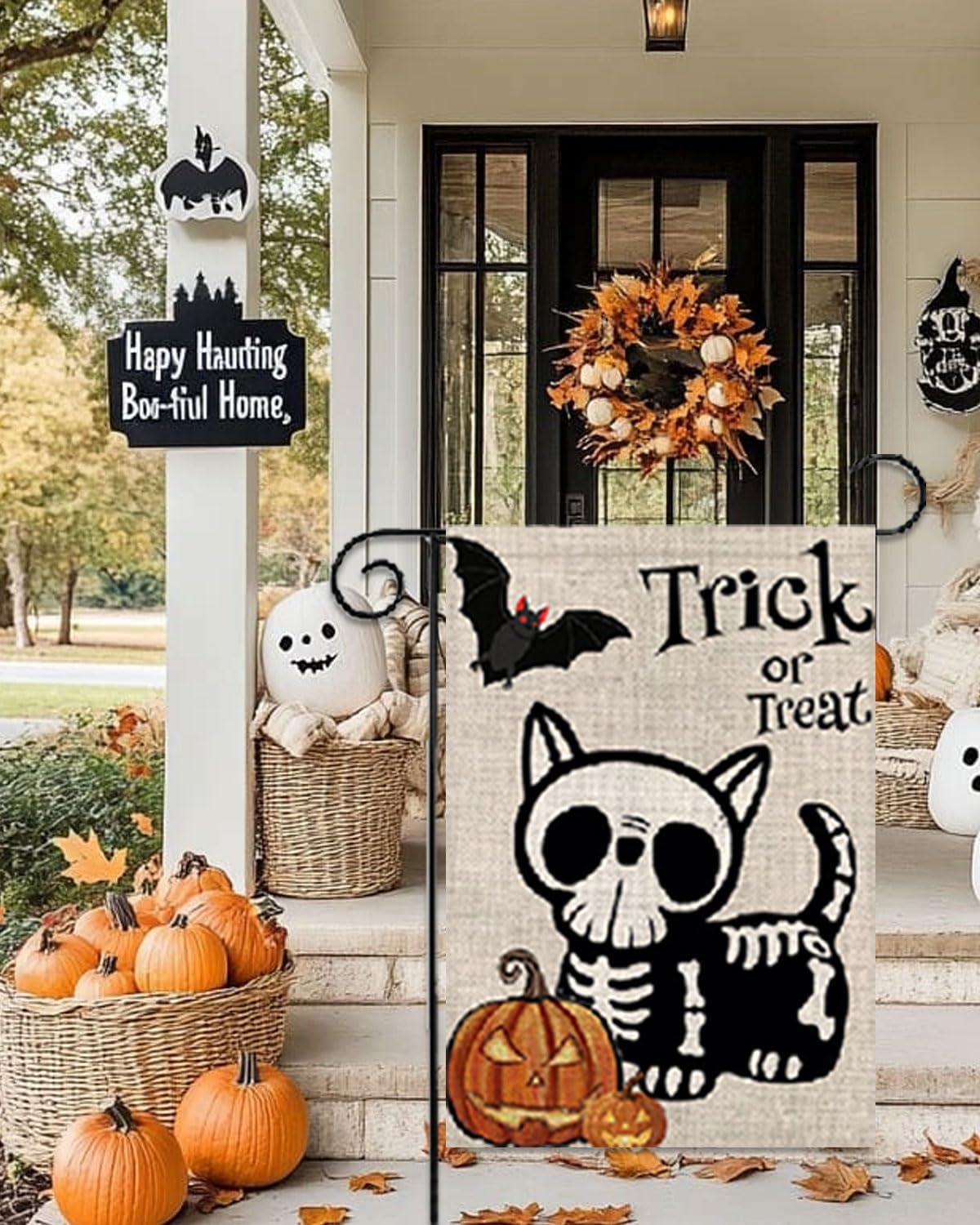 Detalle 2 de Halloween Garden Flag 12 x 18 Inch