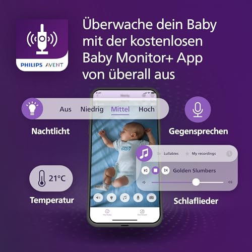 Thumbnail 4 de Philips AVENT SCD951/26: Connected Babyphone mit HD-Kamera und WLAN
