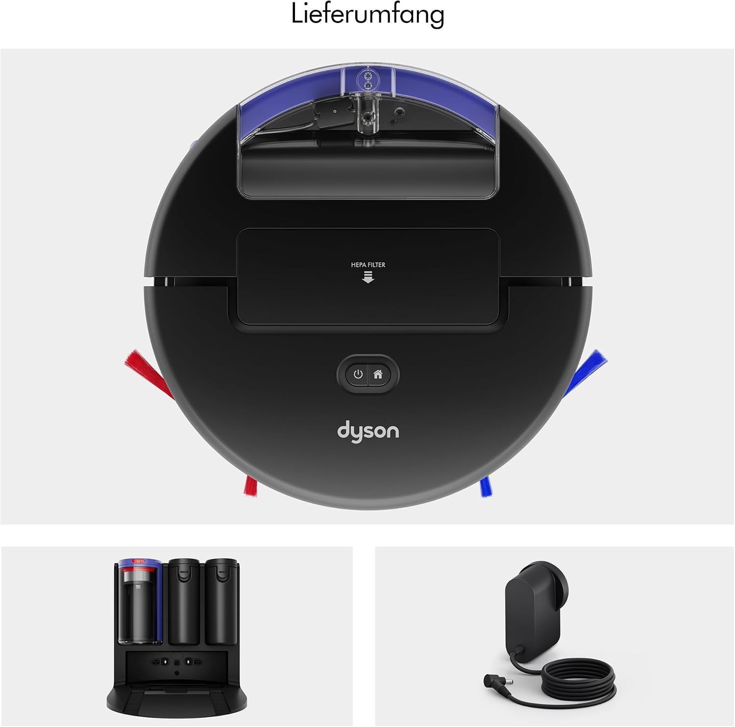 Detalle de Dyson Spot+Scrub AI Nass‑ und Trockenroboter 4× Saugkraft