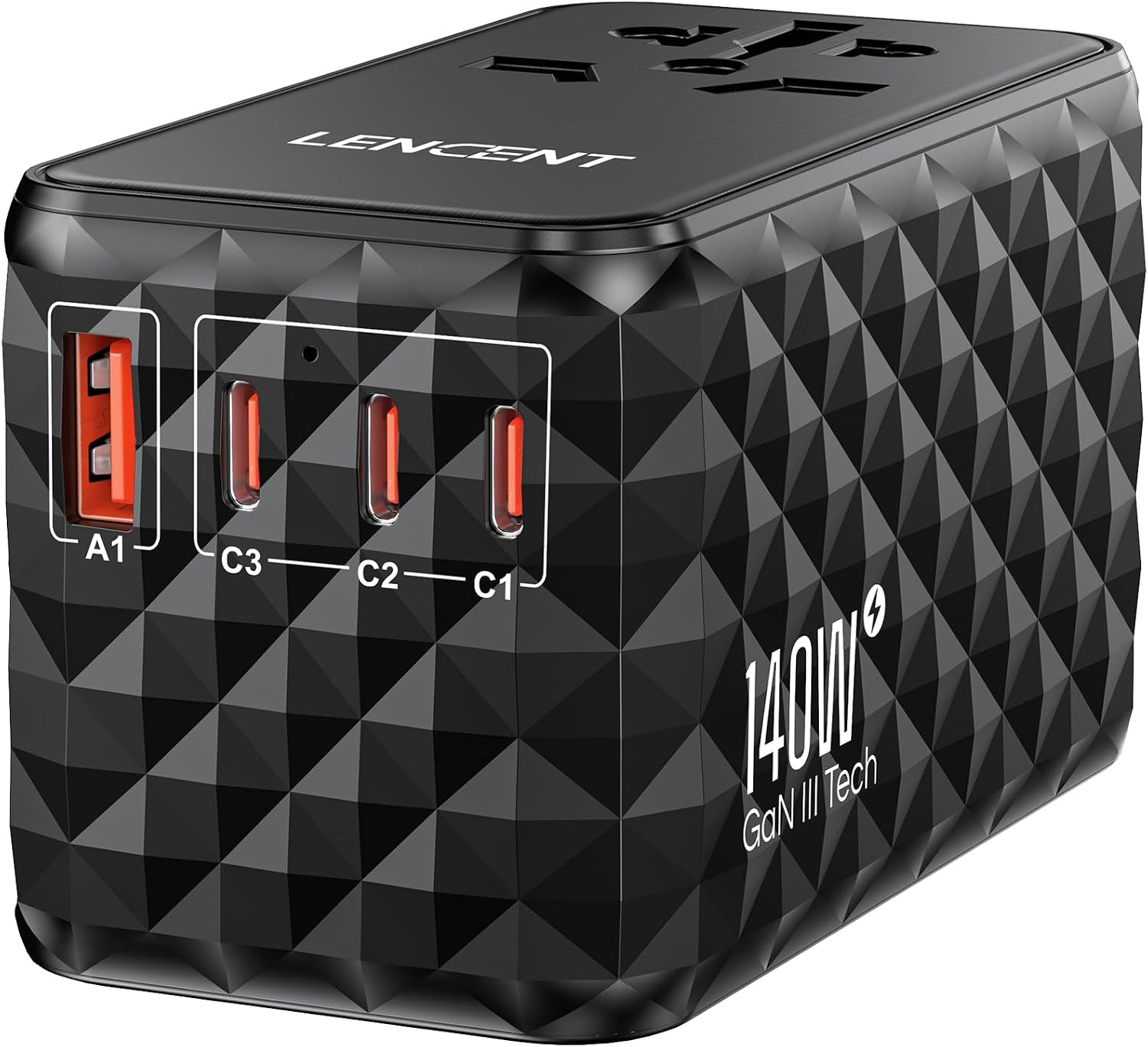 Thumbnail 6 de LENCENT 120W Reiseadapter Weltweit
