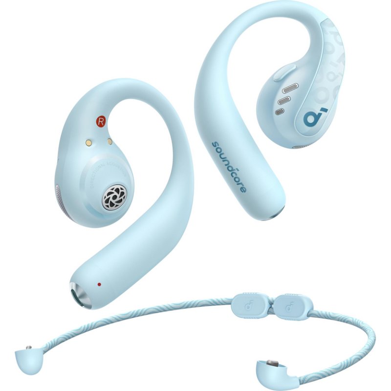 Detalle de Soundcore AeroFit Pro: auriculares inalámbricos para deporte con LDAC y IPX5