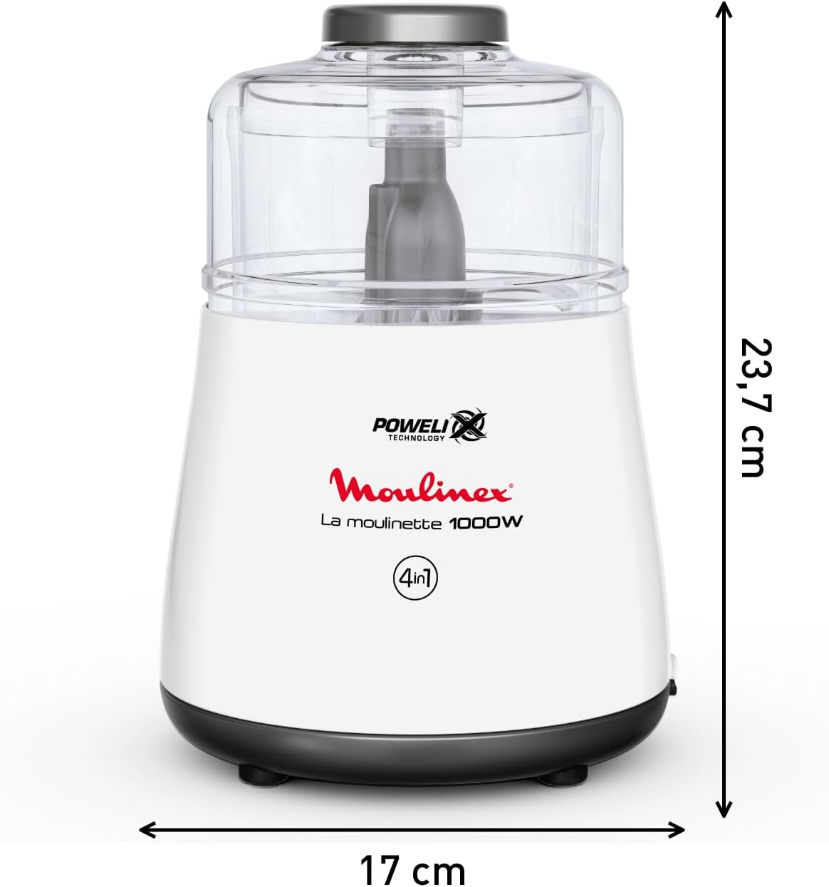 Thumbnail 6 de Moulinex Blanc DPA141 – Hachoir électrique 1000 W pour hacher, mixer et préparer vos ingrédients