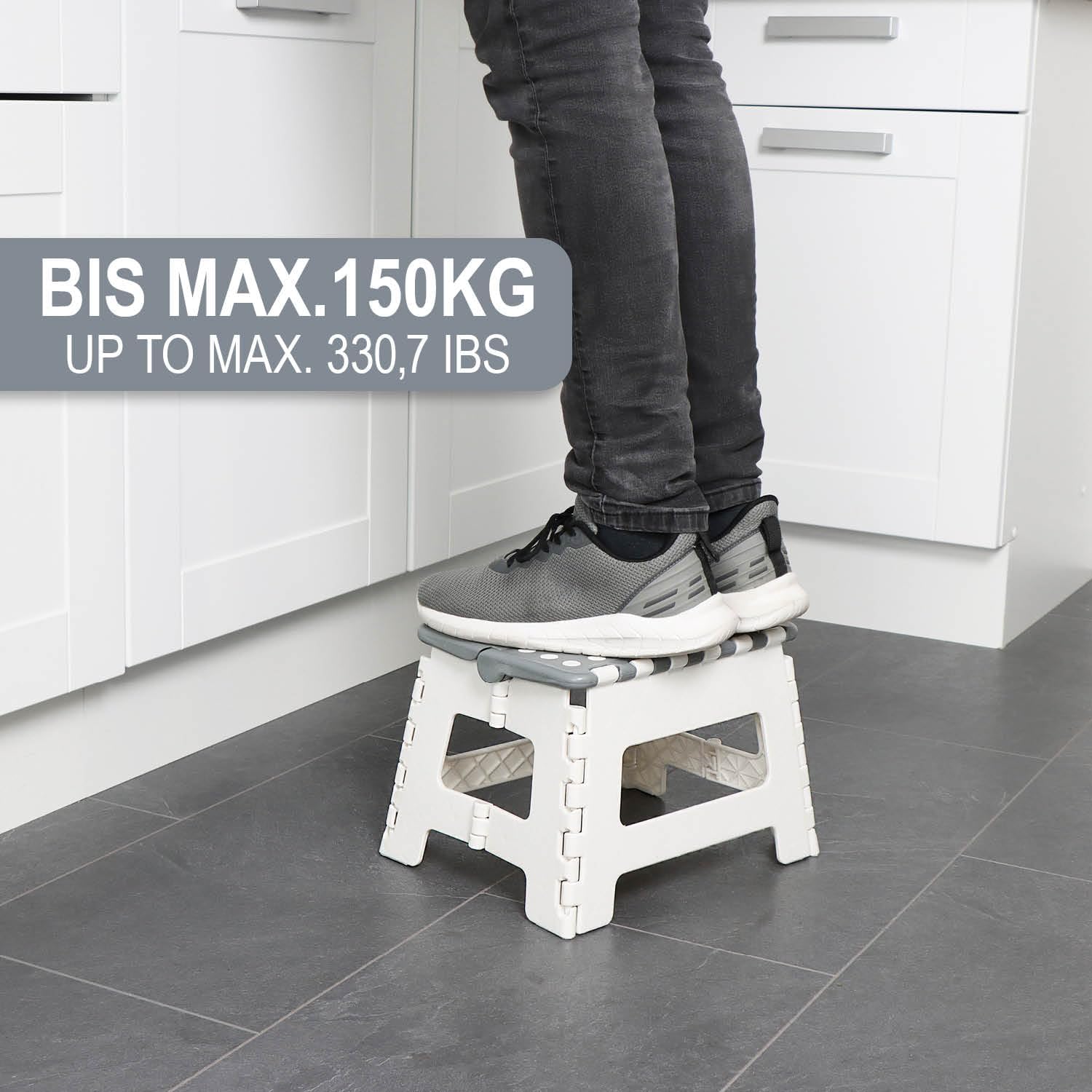 Thumbnail 3 de COM-FOUR Marche Pliante 150 kg