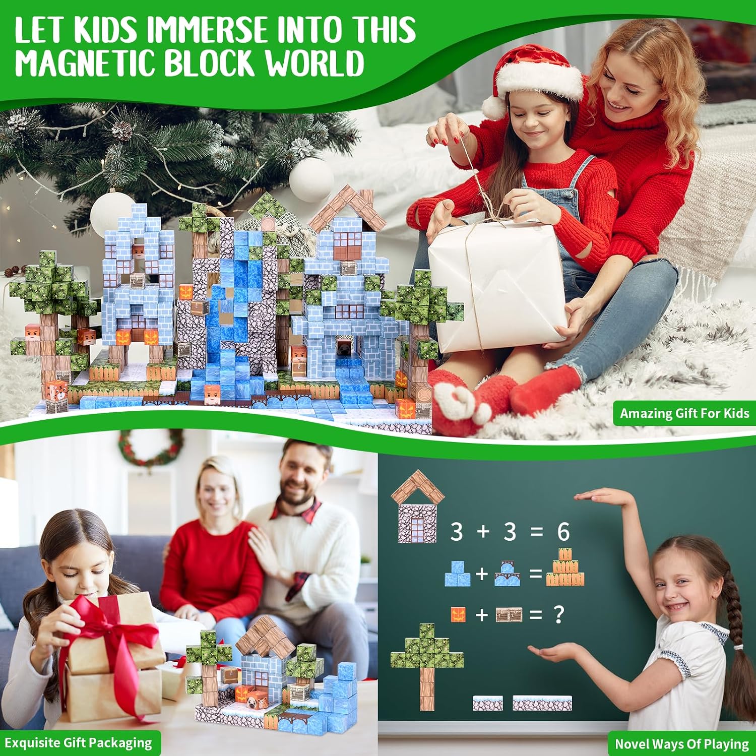 Thumbnail 6 de Magnetic building blocks set 100 pcs
