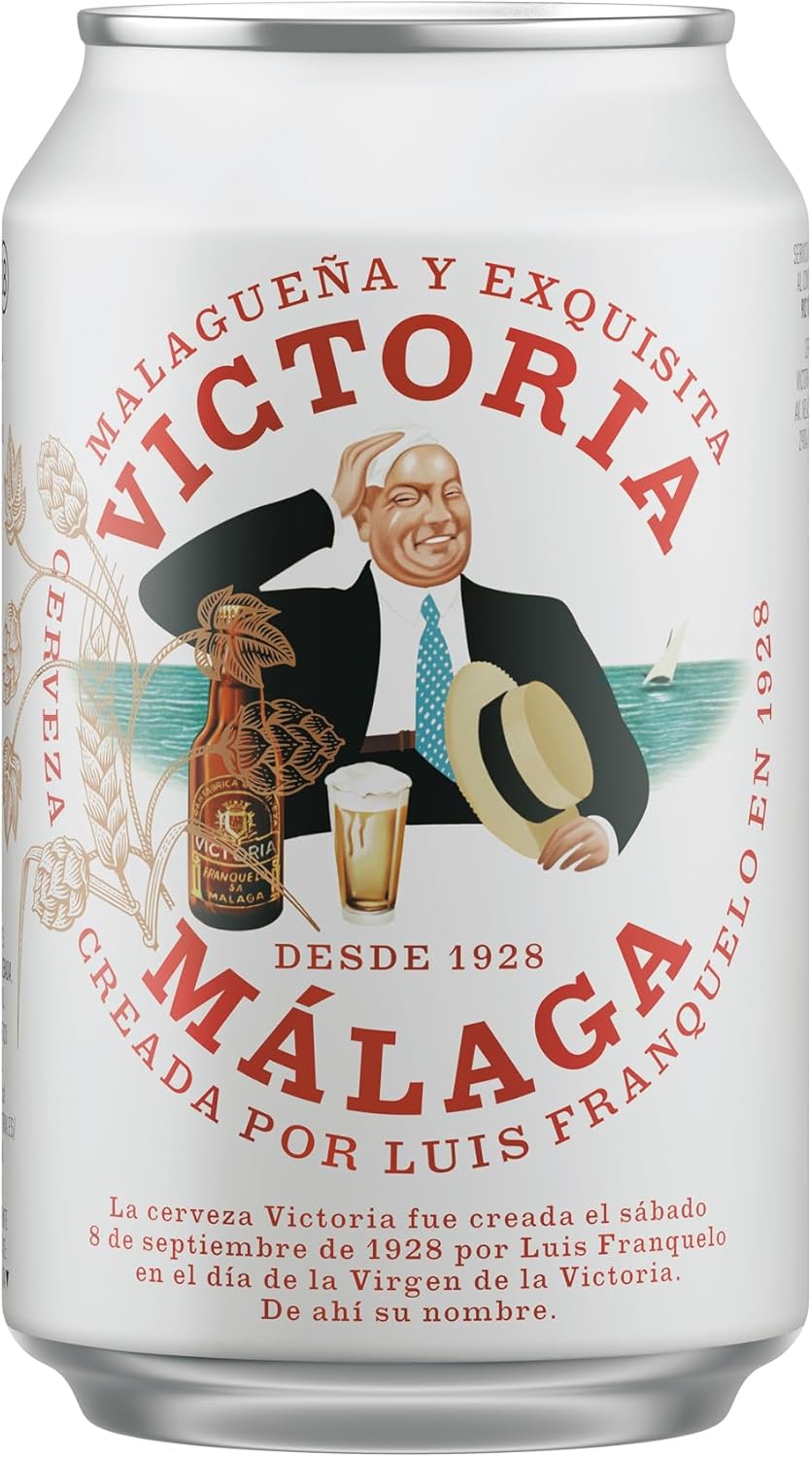 Detalle de Victoria Cerveza Latas 24x330ml 🍺 Paquete de 7920ml
