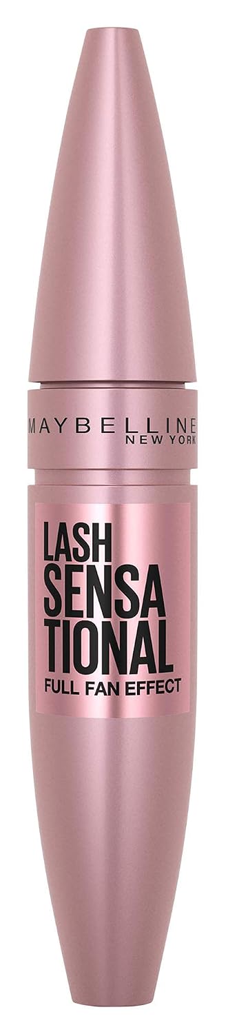 Detalle de Maybelline New York Lash Sensational Mascara – Volumen & Definition, Very Black, 9,5 ml