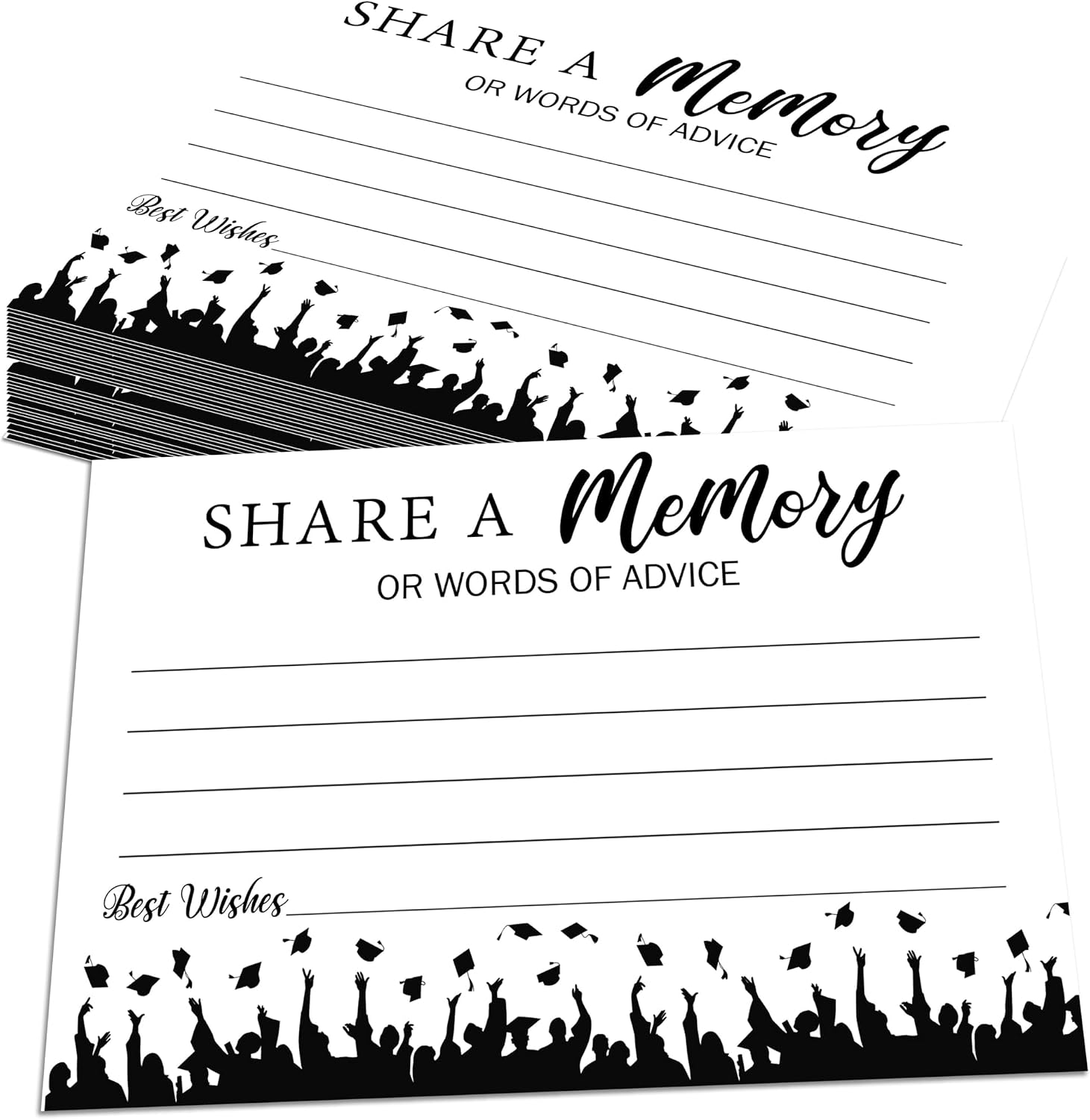 Detalle 2 de Graduation Advice Cards, 4" x 6