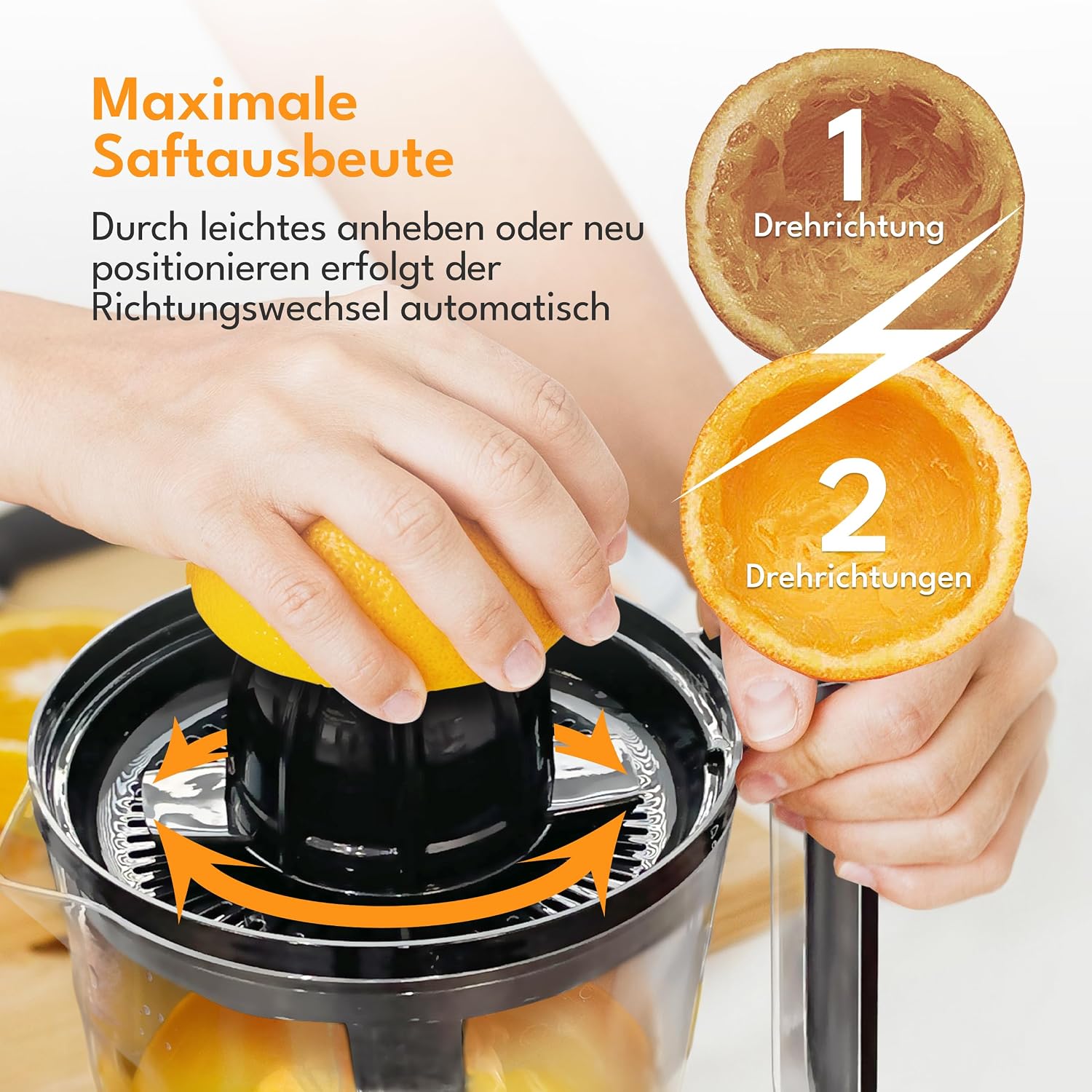 Detalle 2 de LEBENLANG Zitruspresse elektrisch 700 ml 🍊