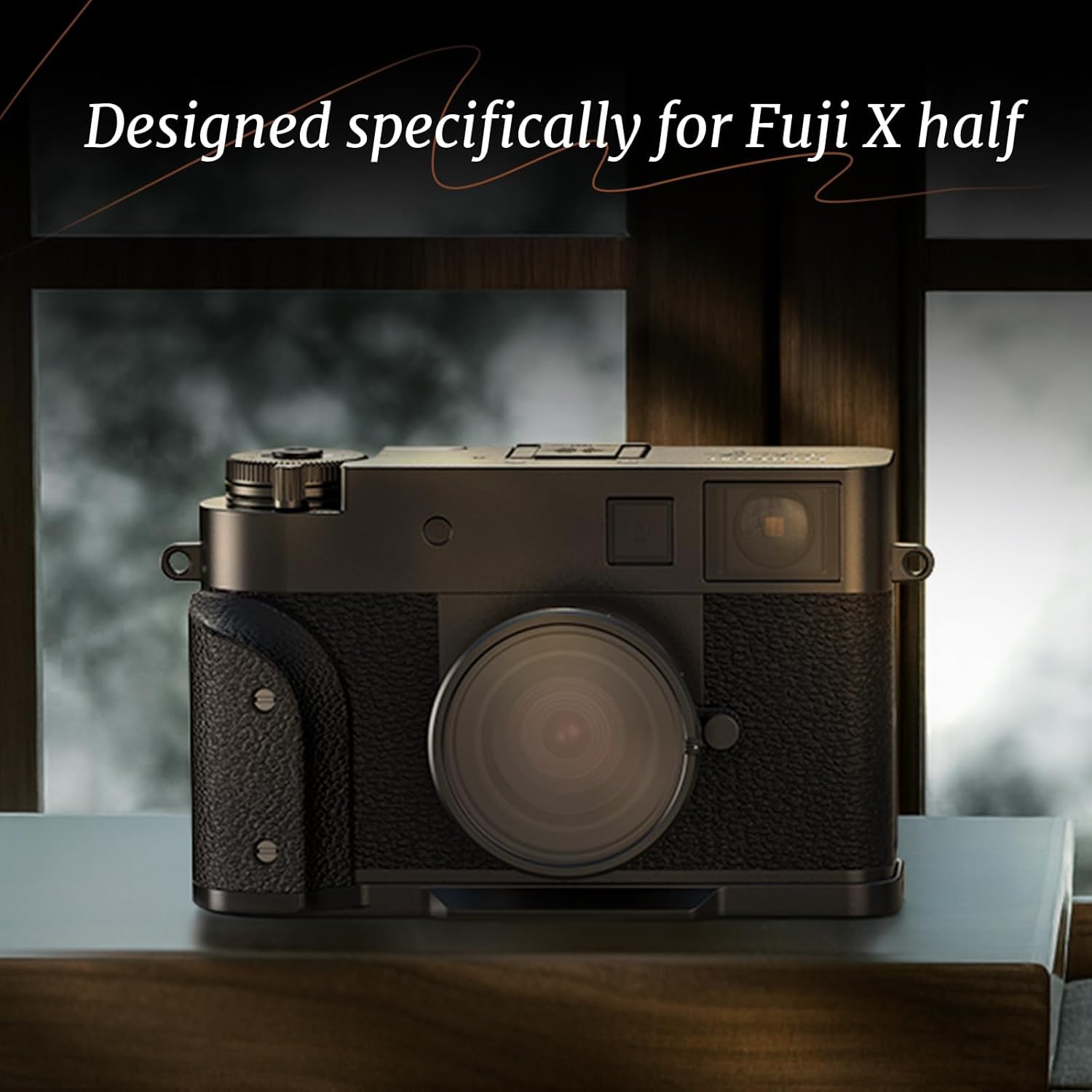 Detalle de SMALLRIG Shading Hood for Fujifilm X Half (5709) — Aluminium, Anti-Scratch, Anti-Glare