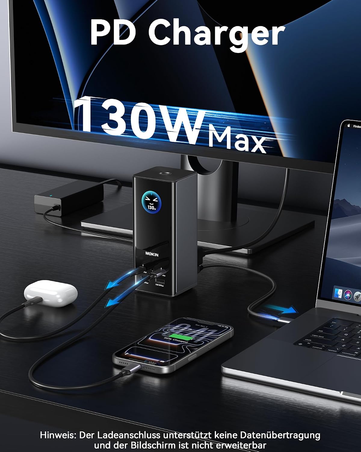 Thumbnail 3 de MOKiN Docking Station 18-in-1 Triple Display