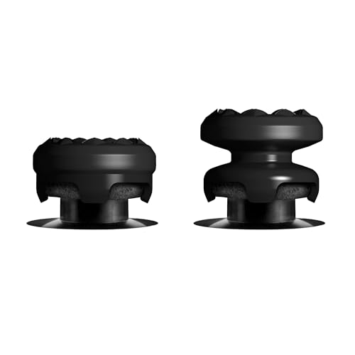Detalle de KontrolFreek FPS Freek Galaxy Black para PS4 y PS5: grips de rendimiento con doble altura (tira alto y medio)