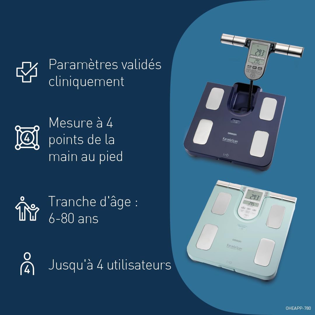 Thumbnail 4 de OMRON BF511 Balance avec mesure complète à 8 capteurs