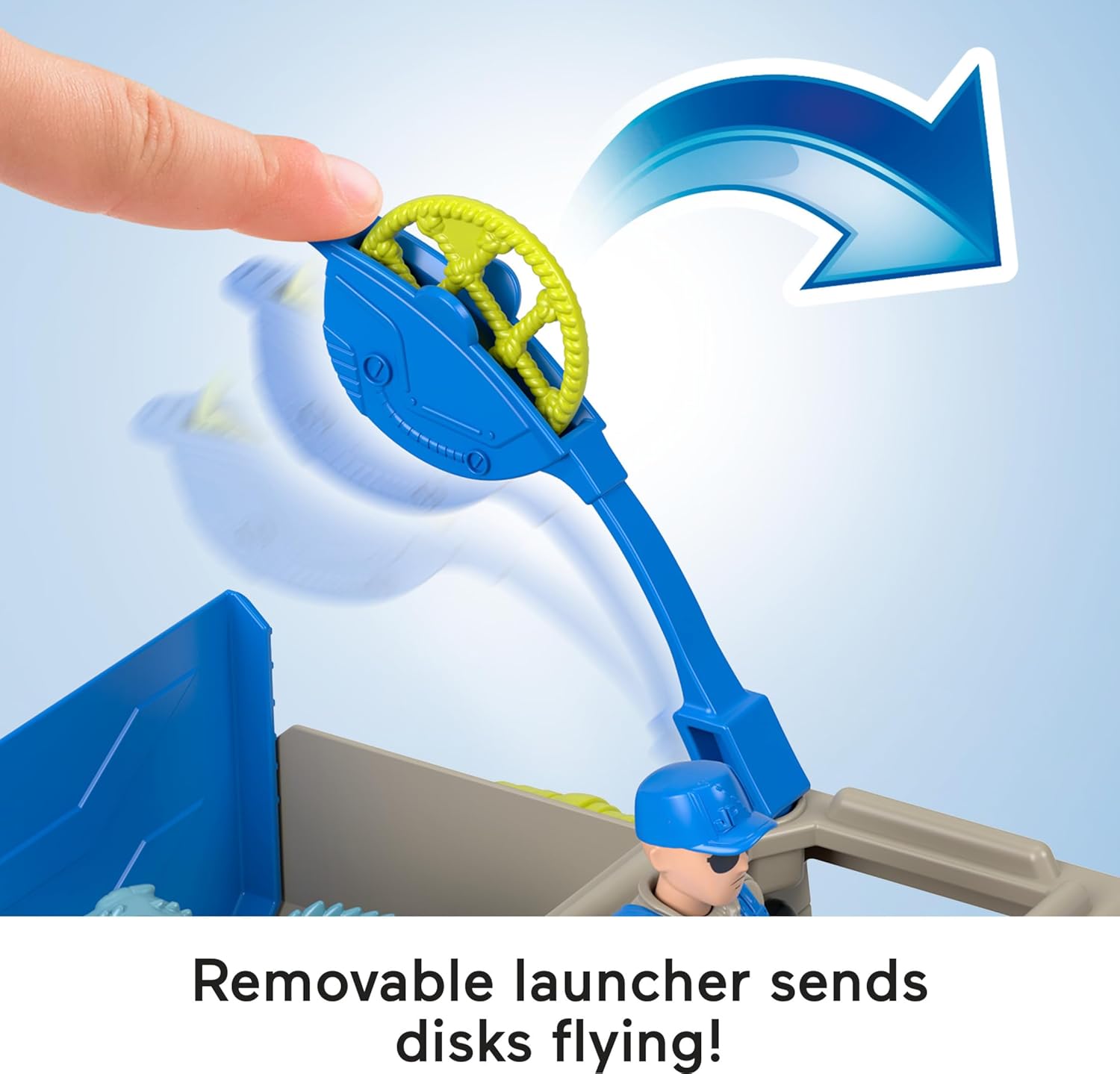 Thumbnail 3 de Fisher-Price Imaginext Jurassic World Dinosaurierspielzeug Track- und Transport-Dinotruck-Set HRK69 (ab 3 Jahren)