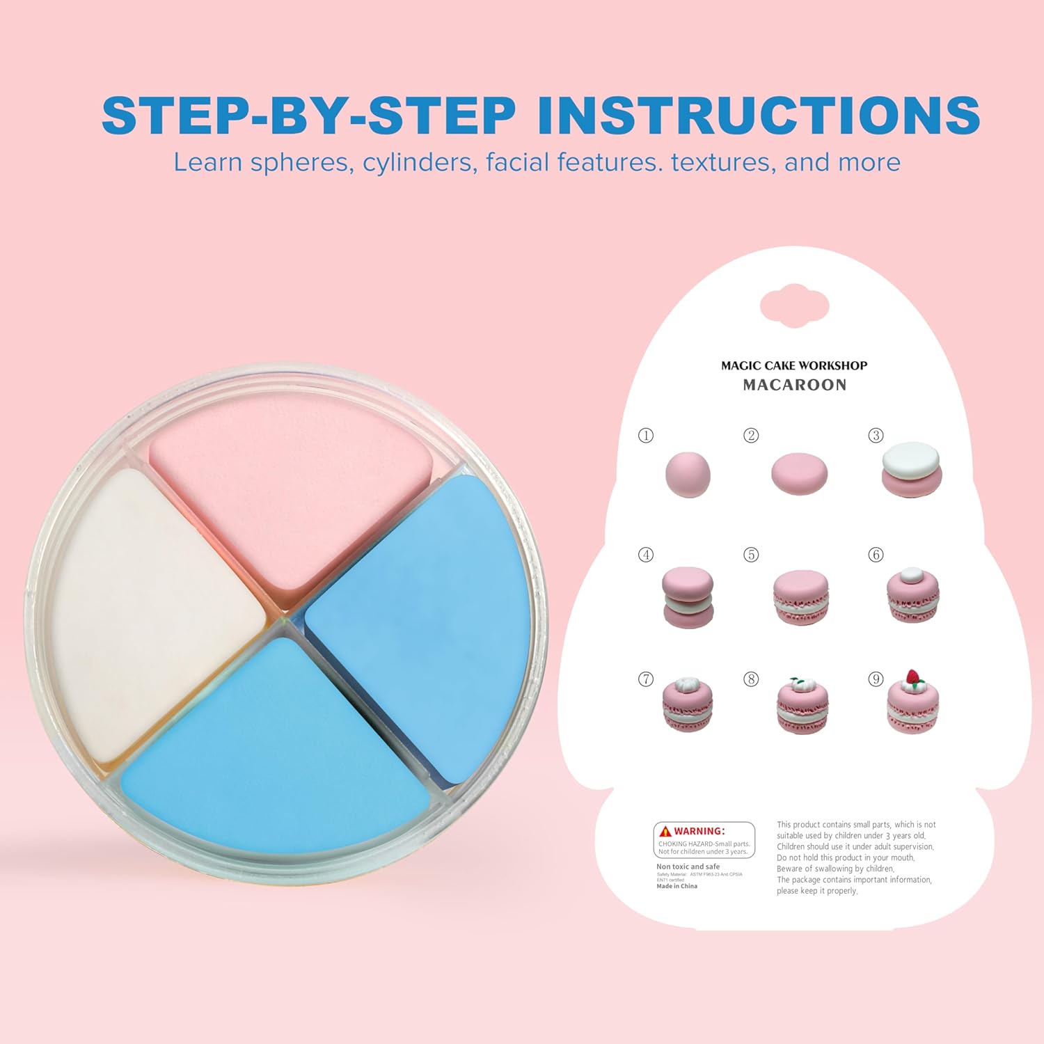 Thumbnail 2 de Cake themed Air Dry Clay Kit for Kids