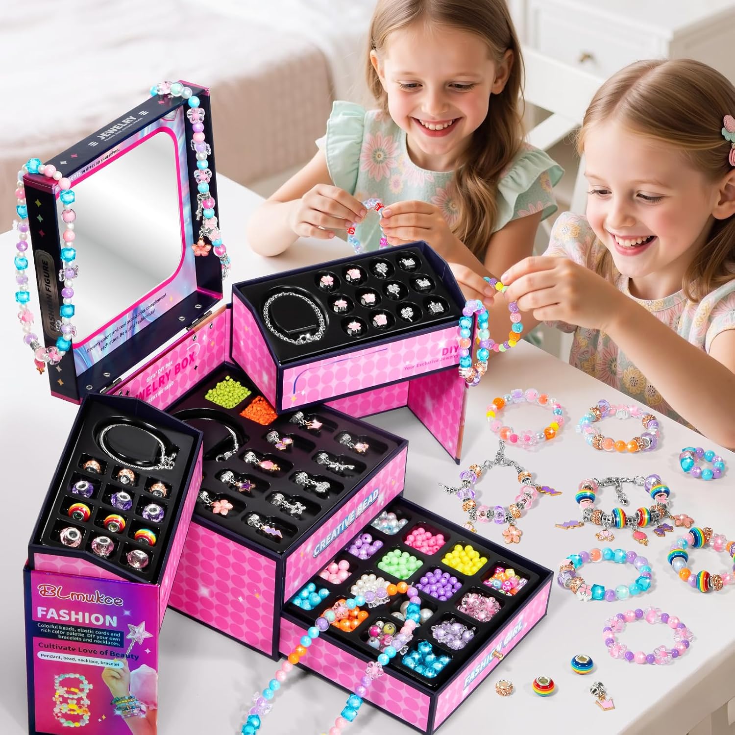 Detalle 2 de BLmukce Kit de création de bijoux pour enfants
