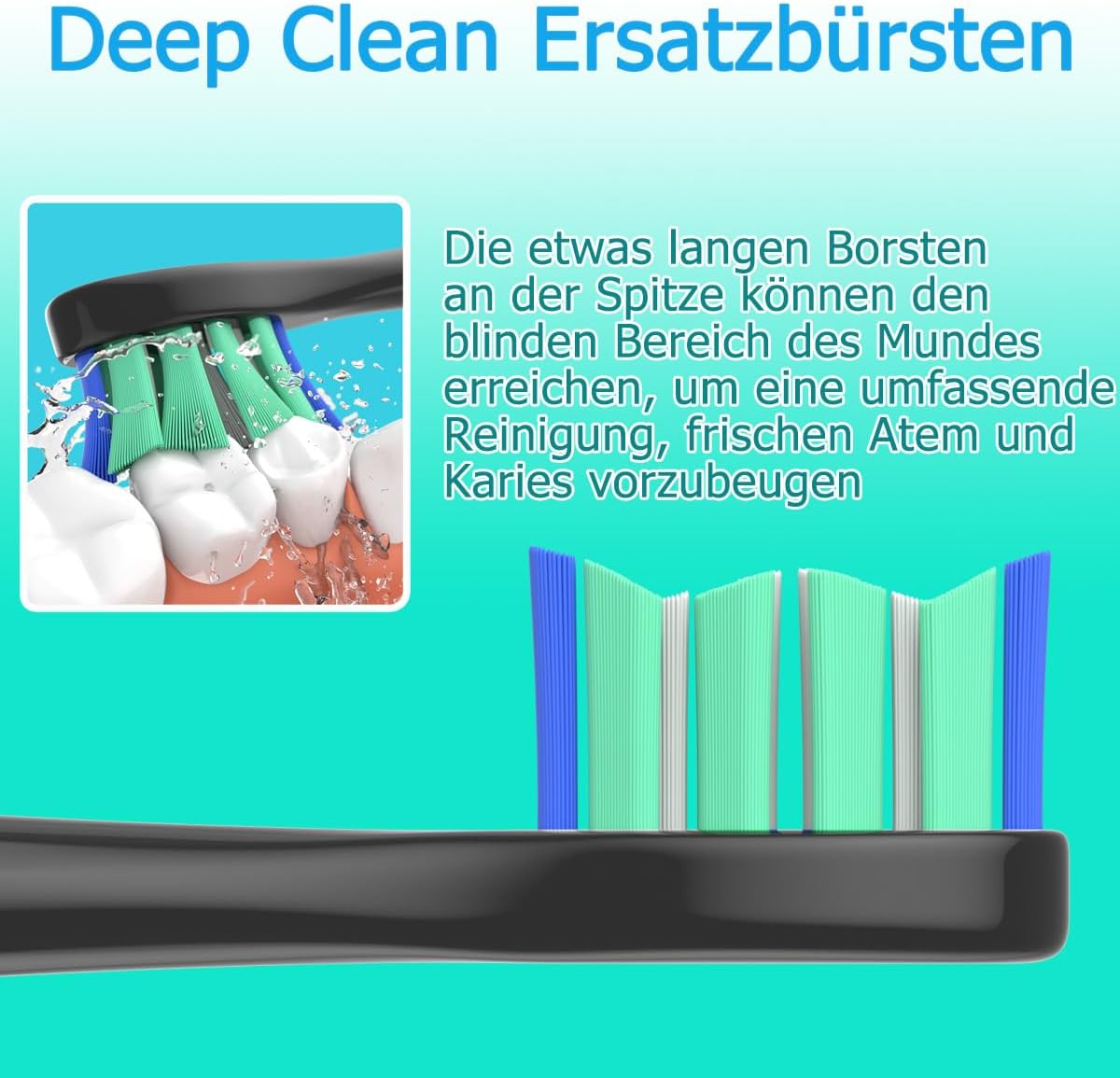 Thumbnail 2 de Wardimark Ersatzbürsten 8er Set für Philips Sonicare