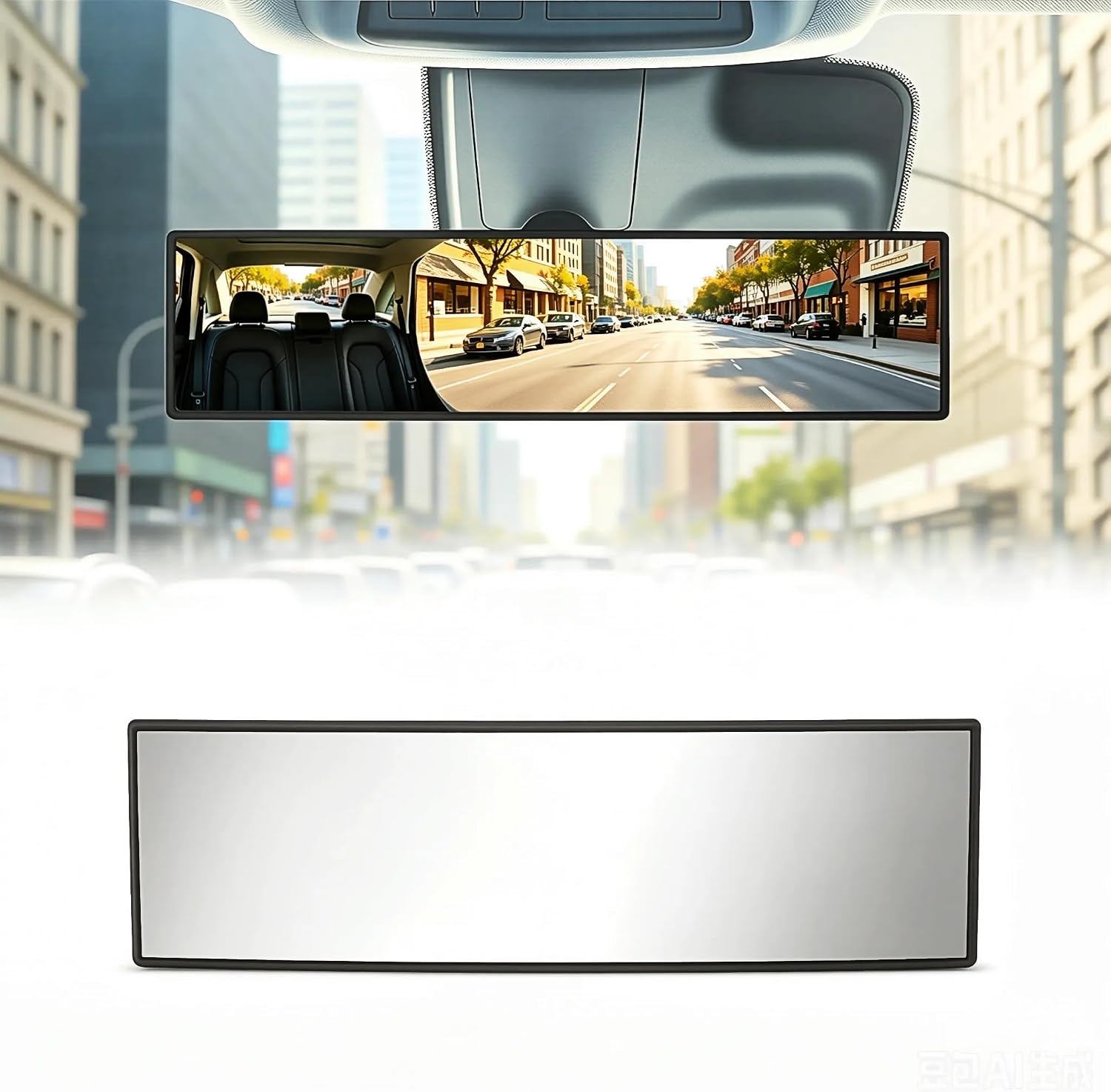 Detalle 2 de Panoramic Rearview Mirror, 10-Inch