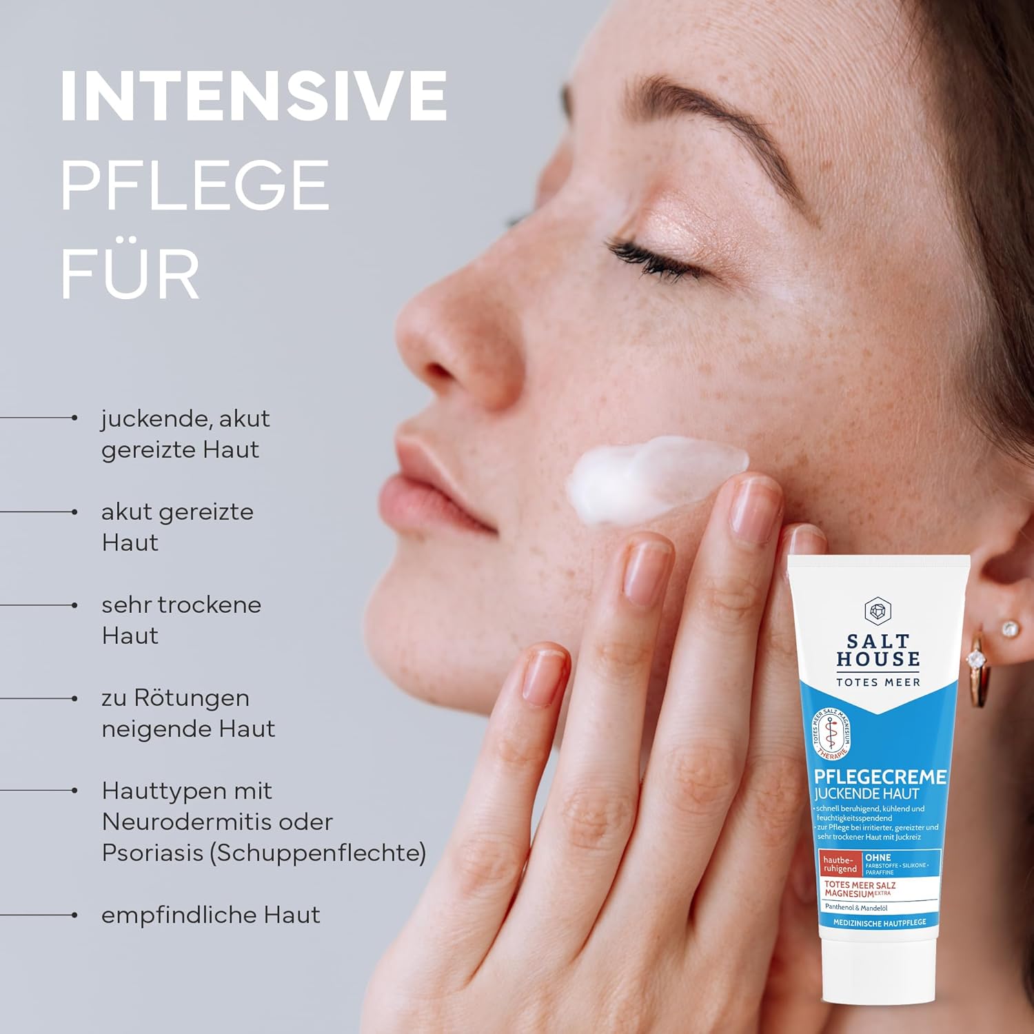 Thumbnail 5 de SALTHOUSE Totes Meer Pflegecreme – beruhigende Feuchtigkeit für sehr trockene, irritierte Haut (75 ml)