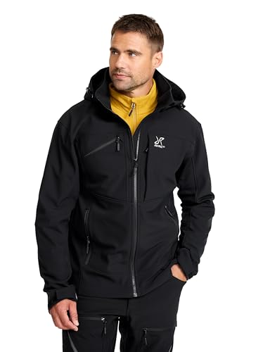 Detalle de RevolutionRace Hiball Veste Softshell pour randonnée ⚙