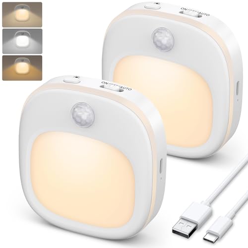 Detalle de ANOPU Luz Nocturna LED recargable 3 modos