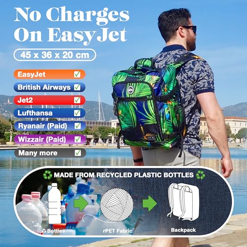 Detalle de Cabin Max Metz for Easyjet Cabin Bag 45x36x20 – 30L Under-Seat Carry On