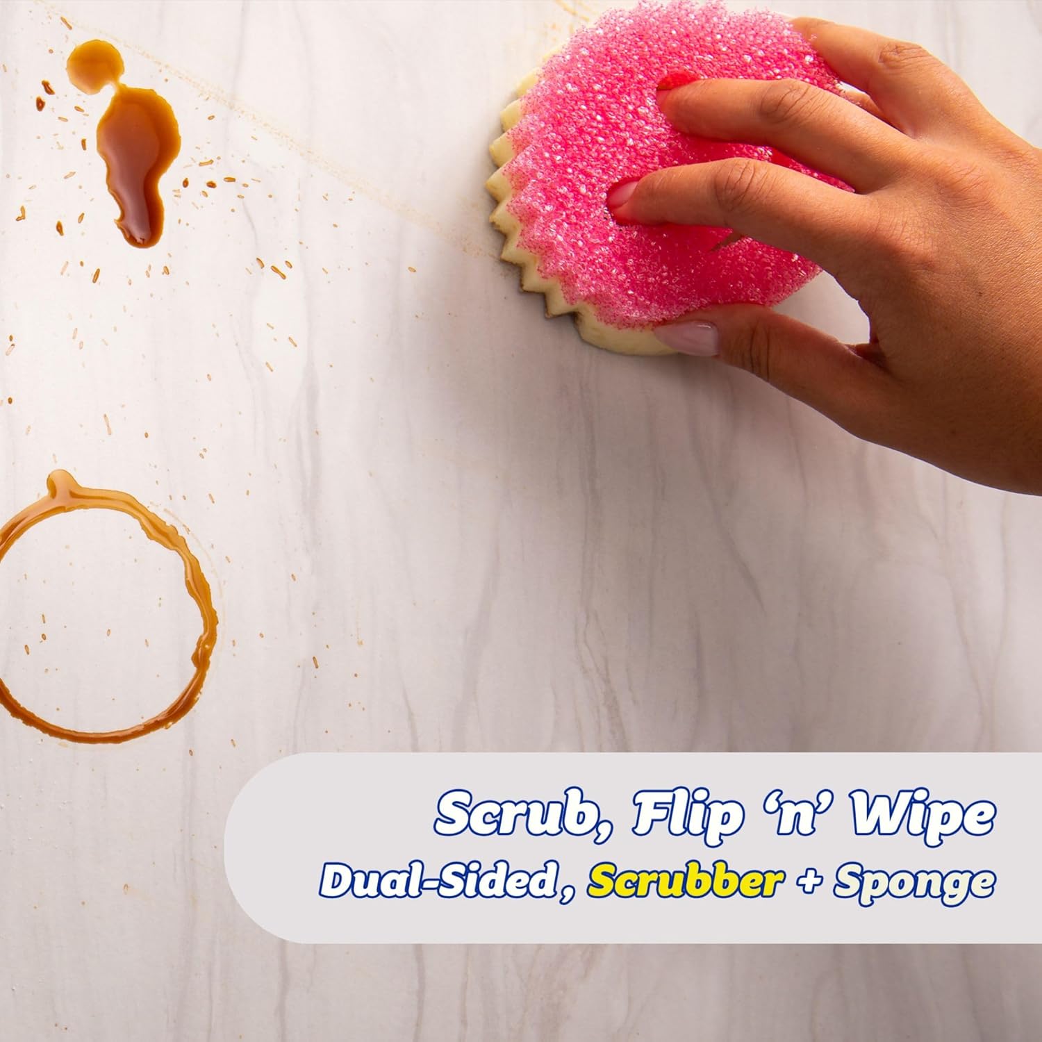 Thumbnail 2 de Scrub Daddy Scrub Mommy Dual Sided Sponge