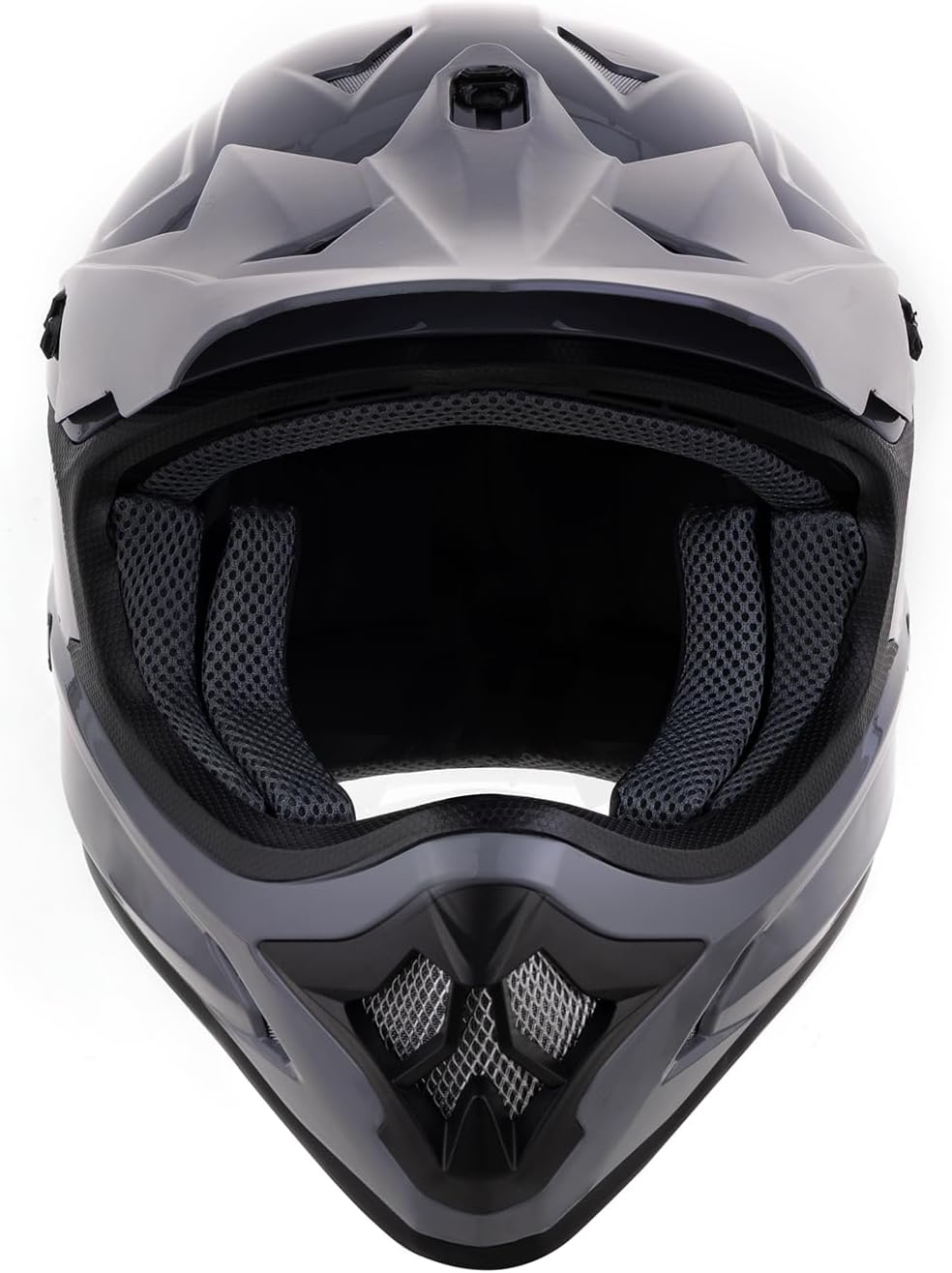 Thumbnail 6 de Oumurs Adult ATV Dirt Bike Helmet with Goggles, Gloves & Mask (DOT FMVSS-218) – Gray, L