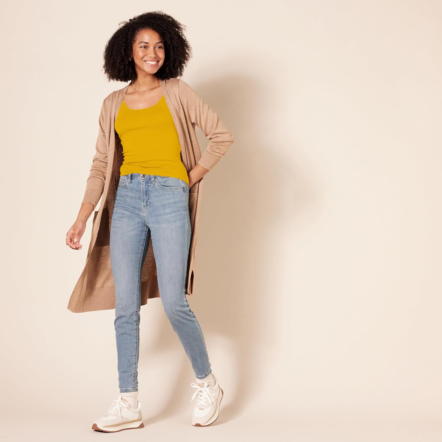 Thumbnail 4 de Débardeur Amazon Essentials femme à coupe ajustée en microcôtes coton modal