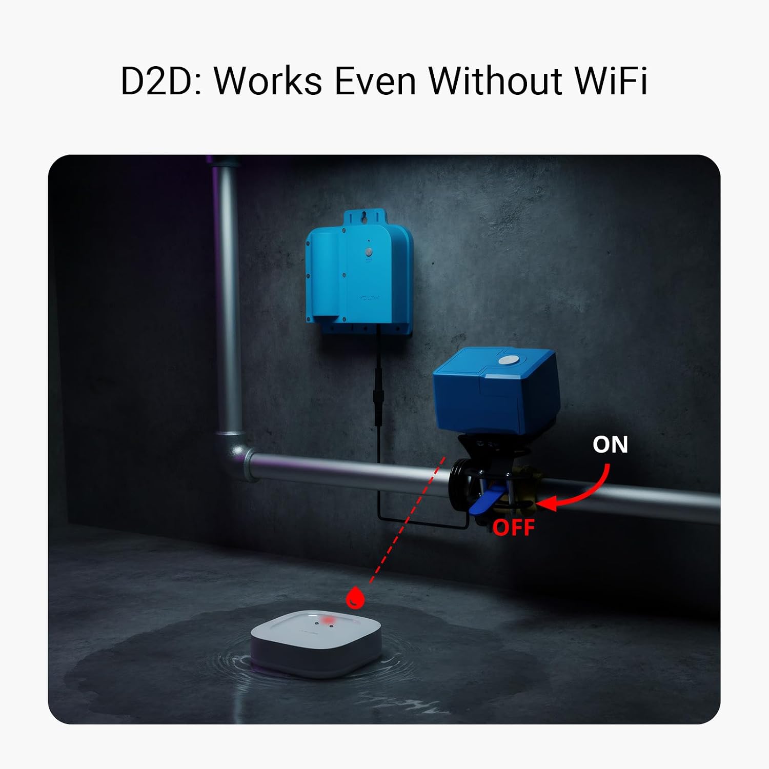 Detalle de YoLink Water Leak Sensor 4-Pack