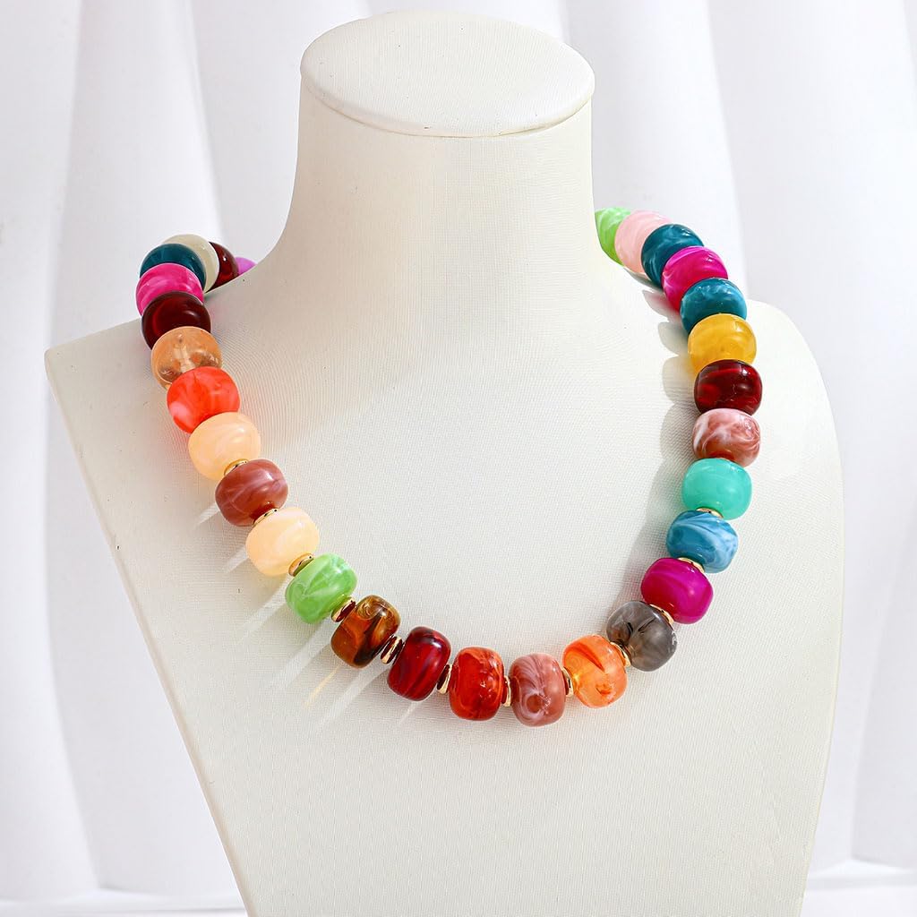 Detalle 1 de ENSKEFEN Beaded Necklace, Acrylic Resin
