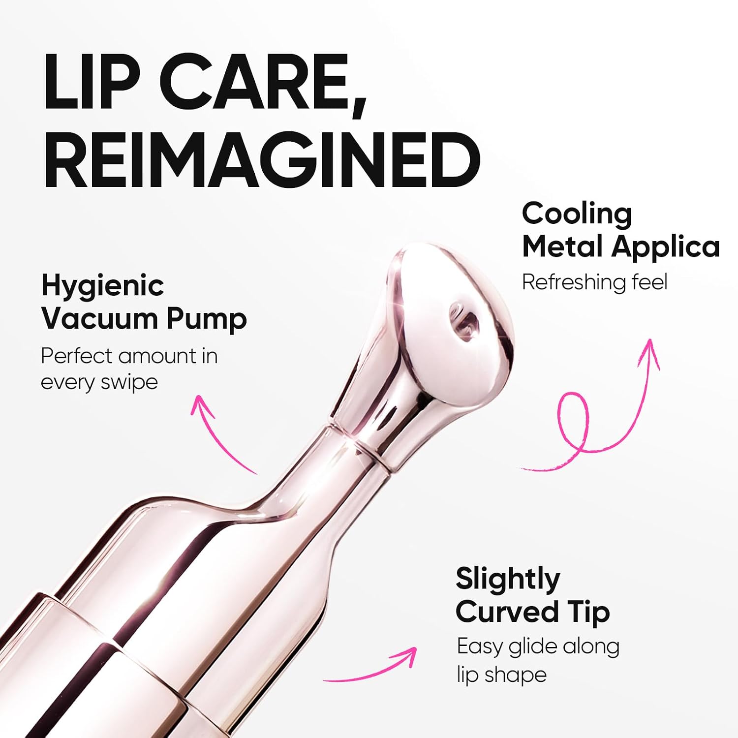 Thumbnail 6 de SKINTIFIC Brightening Lip Serum 00 Clear with Peptide, Squalane & Cooling Applicator