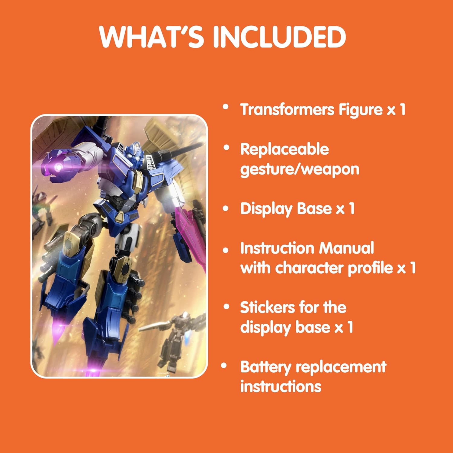Detalle de BLOKEES Transformers Classic Class 14 Sentinel Prime collectible figure with light-up eyes