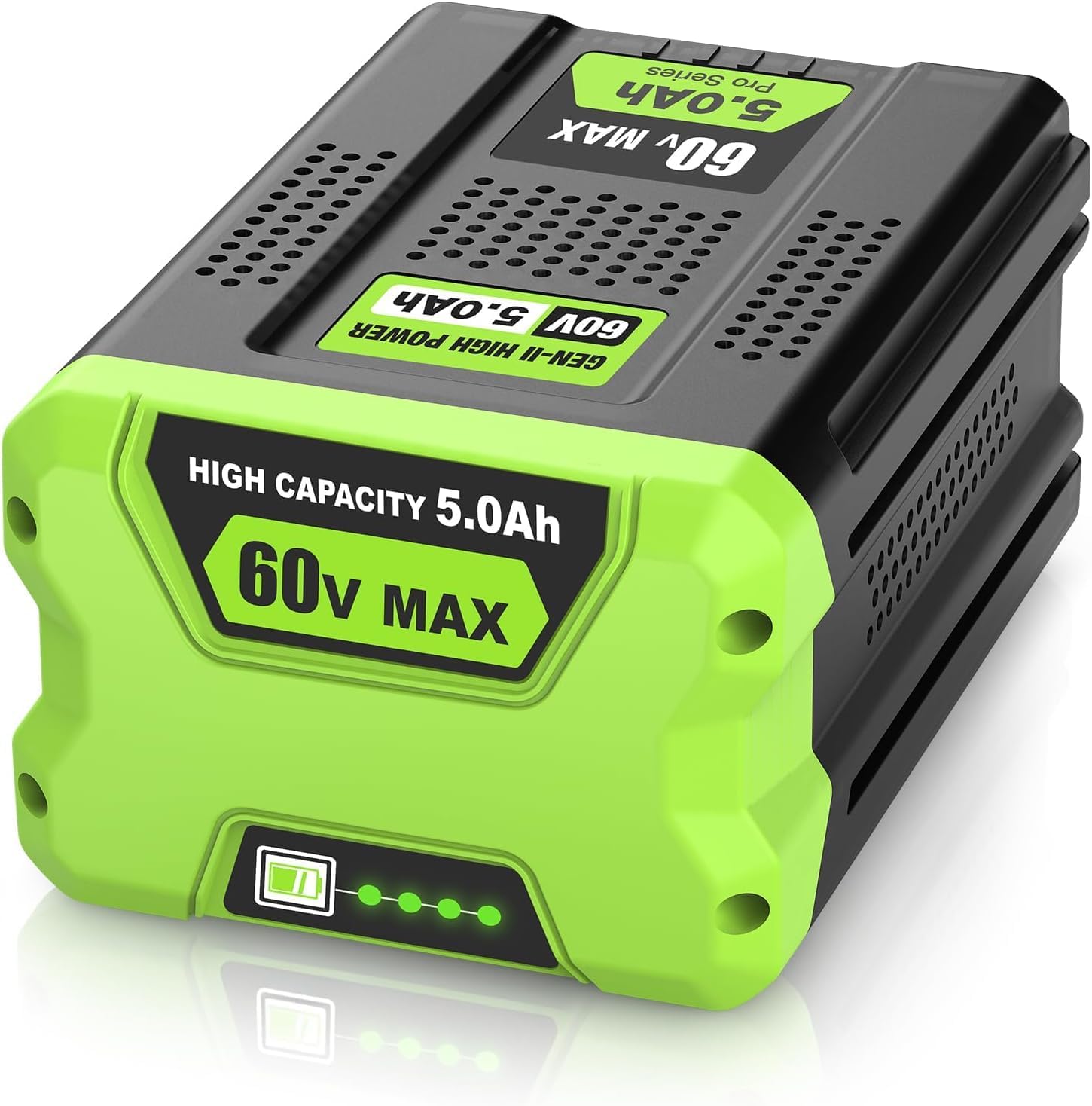 Detalle de Vpment 60V 5.0Ah Replacement Battery for Greenworks Tools, Rechargeable NiMH