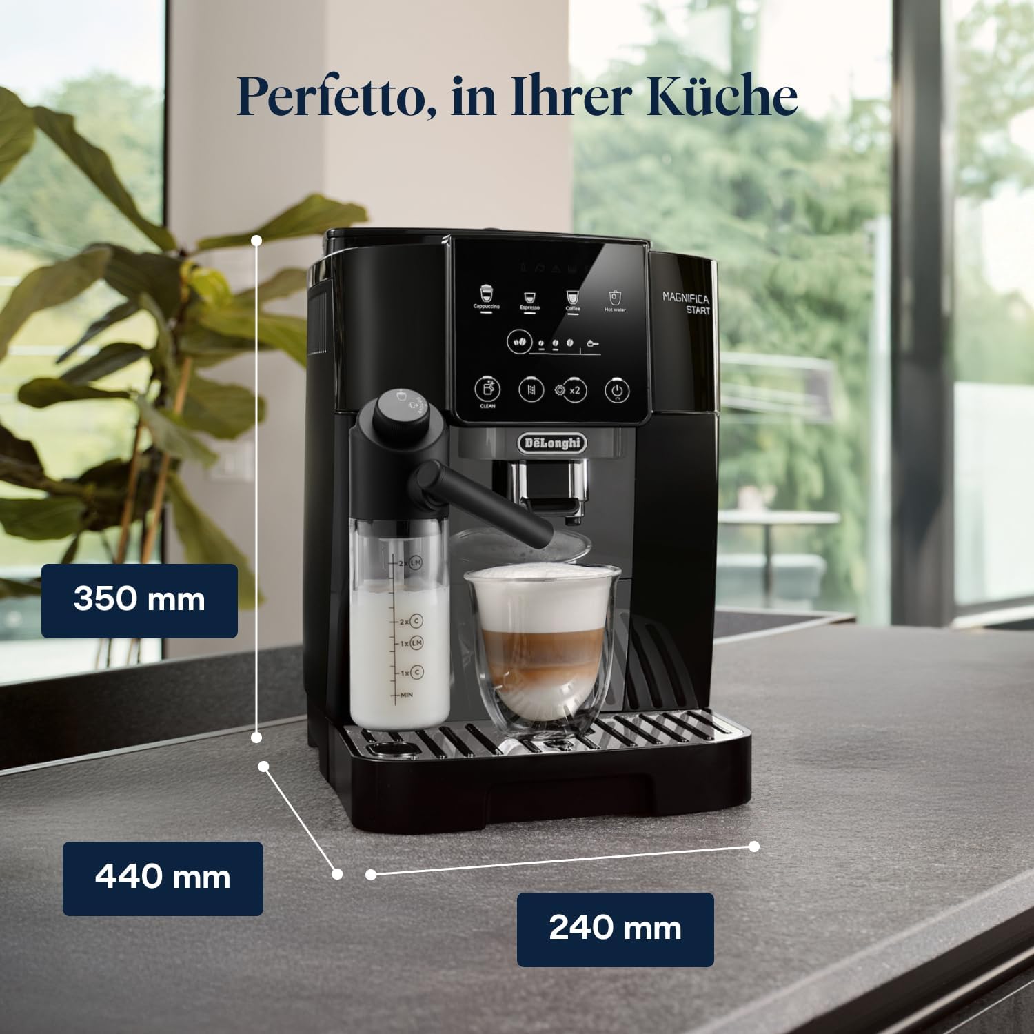 Thumbnail 6 de De'Longhi Magnifica Start ECAM222.60.BG Kaffeevollautomat 250 g