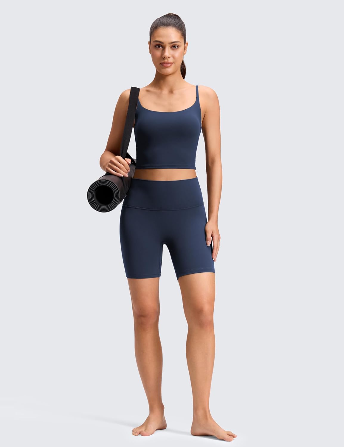 Thumbnail 2 de CRZ YOGA Women Butterluxe No Front Seam Biker Shorts 4"/6" High Waisted